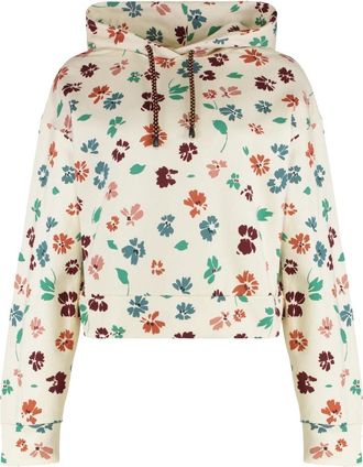 Kristina Ti Katoenen Hoodie - Dames - Hoodies - Veelkleurig - L - Katoen - Hoodies & sweatvesten