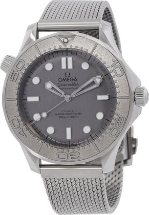 Omega Pre-owned Omega Seamaster Automatic Chronometer Grey Dial Mens Watch 210.30.42.20.06.002
