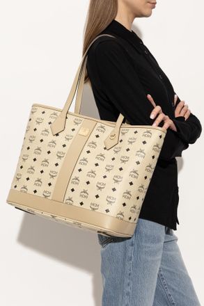 MCM New Liz Medium Bag, Womens, Cream