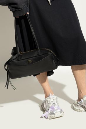 Balenciaga Shoulder Bag Carrie Small, Womens, Black