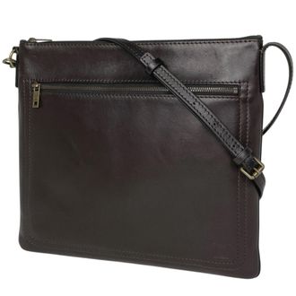 Louis Vuitton Brown Coffee Leather Shoulder Bag (Pre-Owned)