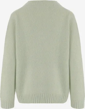 arch4 Womens Sweater Cashmere Blend Light Green