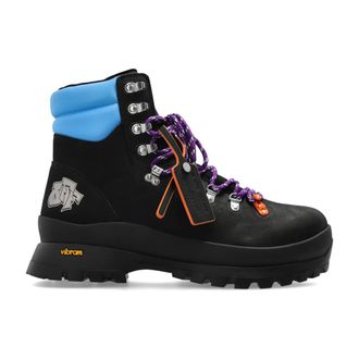 Off-white Botas de monta&ntilde;a tobilleras - Shoes - Hombre - Negro - 40 EU