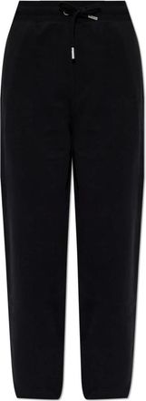 Ami Wide-leg joggingbroek - Dames - Sweatpants - Zwart - S - Katoen - Broeken