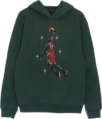 Nike Jordan Essential Fleece Holiday Hoodie - Heren - Sportshirts - Groen - XL - Fitness