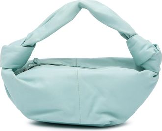 Bottega Veneta Pre-owned Womens The Mini Jodie Top Handle Bag - Turquoise Leather - One Size