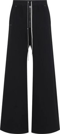 Rick Owens Geth Belas Trousers - male - Rick Owens - Wide Trousers - Black - XL - Trousers