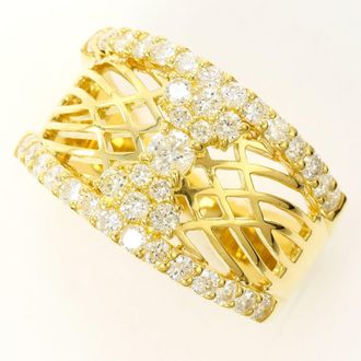 C&A Yellow Gold Yellow Gold (18K) Band Ring (Pre-Owned)