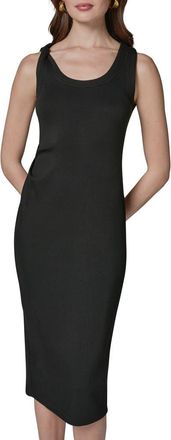 DKNY Sleeveless Body-Con Midi Dress in Black at Nordstrom, Size X-Large