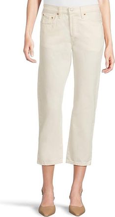 Levi's 501 Crop Womens Jeans Ethereal Ecru : 31 26, Cotton/Denim