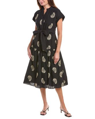 Gracia Floral Belted Midi Dress