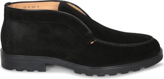 Santoni Stijlvolle Enkellaarzen voor Vrouwen - Heren - Enkellaarsjes - Zwart - 43 EU - Schoenen