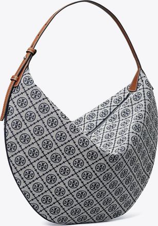 Tory Burch Womens T Monogram Balloon Bag, One Size