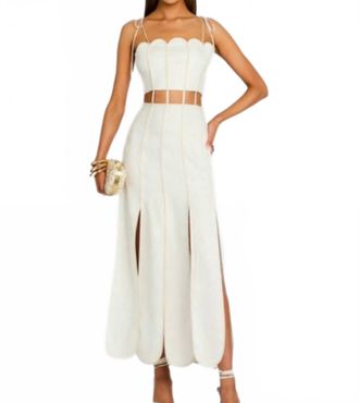 Azulu Malta Maxi Dress In White