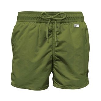MC2 Saint Barth Beachwear, male, Green, Size: XL Lighting Swim Shorts