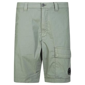 C.P. Company Casual Shorts, male, Green, Size: S Bermuda Base