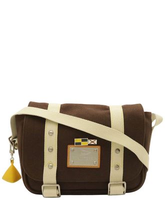 Louis Vuitton Brown Canvas Antigua Line Busas Pm (Authentic Pre-Loved)