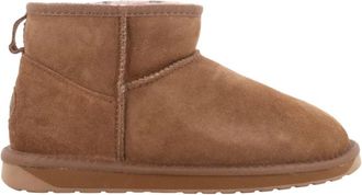 Emu Stijlvolle Kameel Enkellaarzen - Dames - Winterlaarzen - Bruin - 37 EU - Su&egrave;de - Schoenen