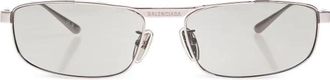 Balenciaga Zonnebril - unisex - Zonnebrillen - Grijs - ONE Size - Accessoires