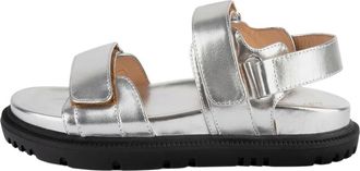 L37 Platte sandalen - Dames - Sandalen - Grijs - 35 EU - Schoenen