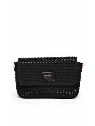 Ermanno Scervino Rhinestone-Embellished Rectangular Shoulder Bag
