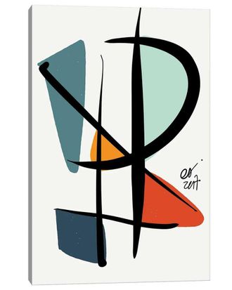 iCanvas Icanvas Abstract Minimal Lyrical Art Wall Art By Emmanuel Signorino