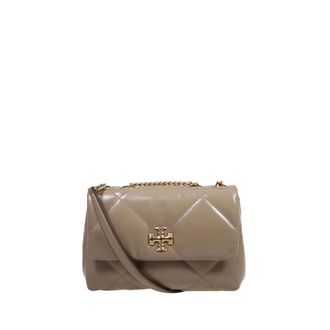 Tory Burch Tory Burch, Shoulder Bags, female, Beige, Size: ONE SIZE Kira Diamond Quilt Small Convertible Shoulder Bag