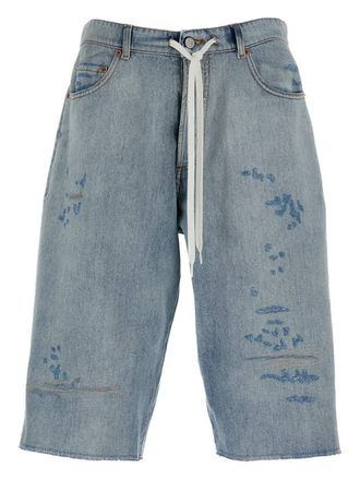 Maison Margiela Bermudas con logo de Mm6 Maison Margiela