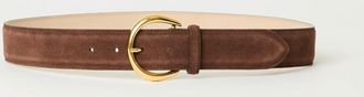 B-Low The Belt Womens Odessa Suede Belt In Chocolate/gold