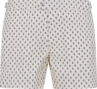 Tom Ford Paisley Print Micro Compact Popeline Wr Swim Shorts