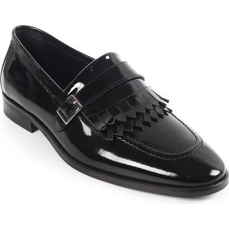 Vella Pais Kimpton Kiltie Fringe Loafer in Black at Nordstrom Rack, Size 14