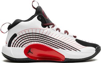 Nike Jordan Jordan Jumpman 2021 White/University Red sneakers - men - Rubber/Fabric/Fabric/Polyurethane - 10.5