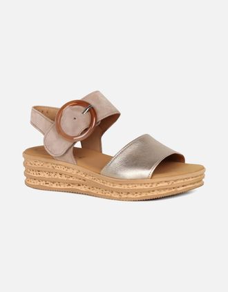 Gabor Womens Andre Womens Sandals - Brown - Size: 4.5