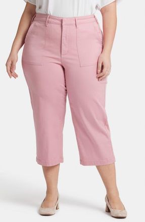 NYDJ Crop Utility Pants in Coquette at Nordstrom, Size 16W