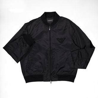 Emporio Armani Stoned Logo Design Blouson Jacket, Brand Size 52 (US Size 42)