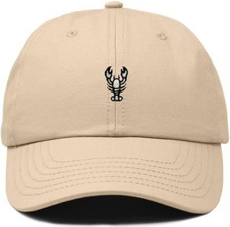Dalix Lobster Dad Cap in Khaki at Nordstrom