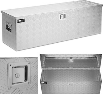 MSW Bike Accessories Msw - Caja De Herramientas De Aluminio - 124 X 38 X 38 Cm - 150 L