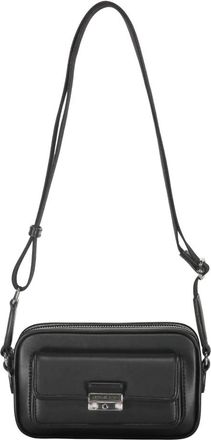 Michael Kors Stijlvolle Crossbody Tas met Kaartsleuven - Dames - Schoudertassen - Zwart - ONE Size - Leer - Tassen