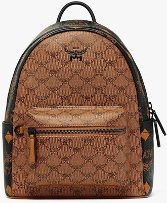 MCM Stark Backpack In Monogram Mix