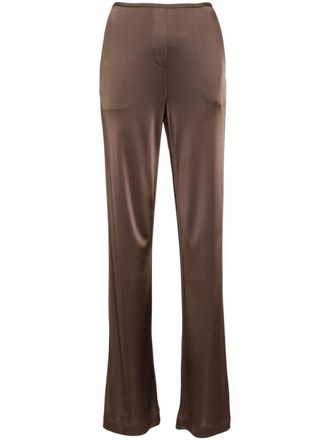 Helmut Lang Straight broek - Bruin