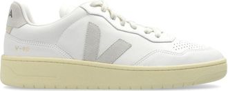Veja V90 sneakers - men - Organic Leather/Rubber/Organic Cotton/Recycled Polyester - 42.5 - Neutrals