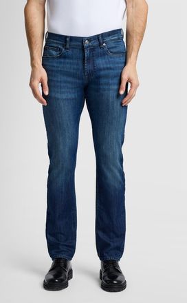 7 For All Mankind Mens Jeans Slimmy Slim Fit - Dark Blue - Size 40 (Waist)