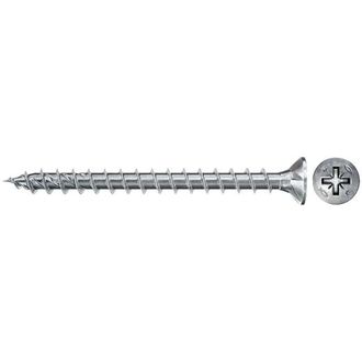 Fischer Tornillos Powerfast Ii Fpf Ii Czf, 45x25 Bc, Cabeza Avellanada, Engarce Pz, Rosca Total, Cincado, Caja 1000 670290