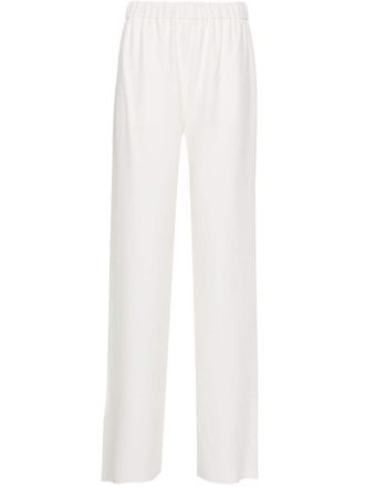 Valentino Garavani Pantaloni Cady Couture - Bianco
