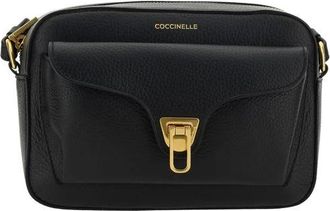 Coccinelle Beat Soft Schoudertas - Dames - Schoudertassen - Zwart - ONE Size - Leer - Tassen