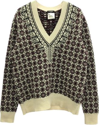 Chanel Maglione a fantasia anni 2010 - Toni neutri