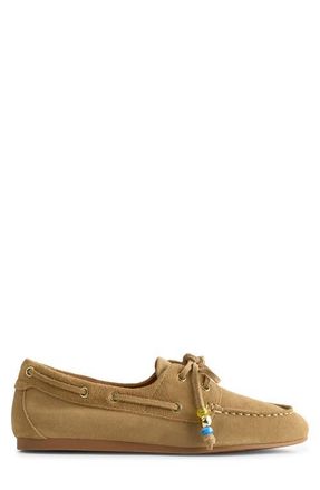 Madewell The Jamie Boat Shoe in Walnut Shell at Nordstrom, Size 6.5