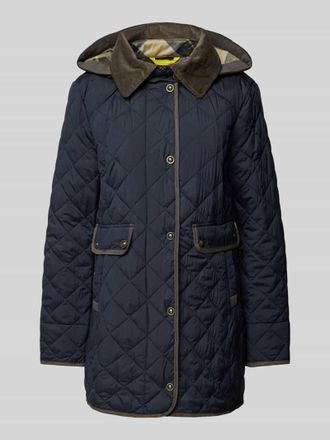 Gil Bret Steppjacke mit Kapuze in Marine, Gr&ouml;&szlig;e 36