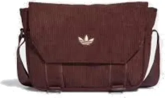 adidas Original NEXT Corduroy Messenger Bag Brown IQ3519