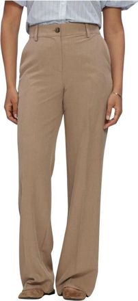 Modstr&ouml;m Broeken, Dames, Beige, XS, Alayamd Pants